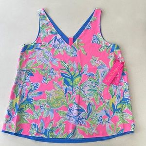 NWT Lilly Pulitzer women’s reversible tank, M
